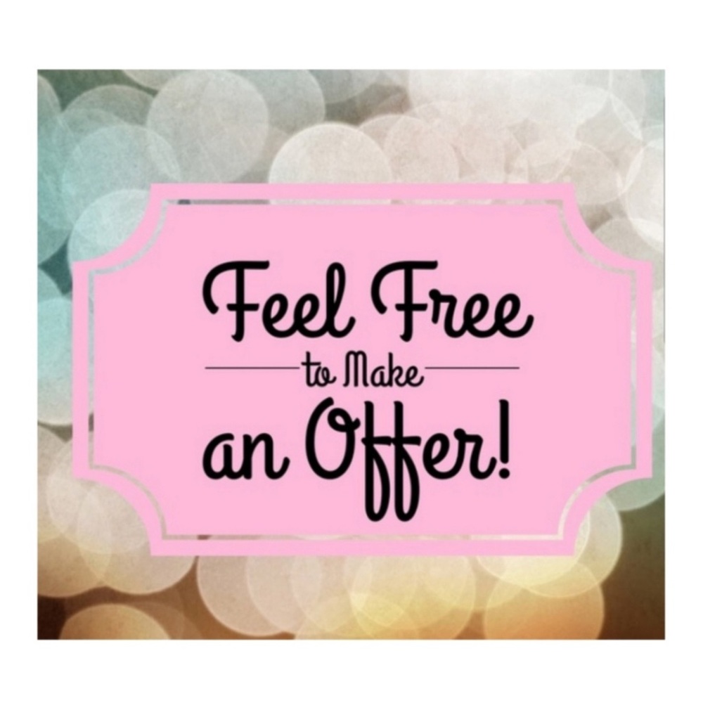 I 💗 offers so don't be shy! 😉